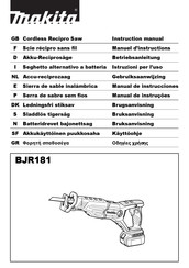 Makita BJR181RFE Manual De Instrucciones