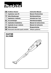 Makita CL072DZ Manual De Instrucciones