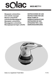 SOLAC ME7711 Instrucciones De Uso