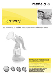 Medela Harmony Instrucciones De Uso