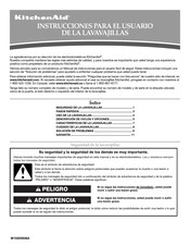 KitchenAid KUDC03IVBL0 Instrucciones Para El Usuario