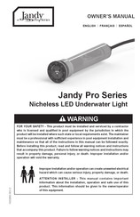 Jandy Pro JLUW9W Manual Del Propietário