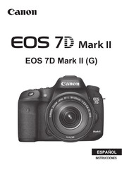 Canon EOS 7D Mark II G Manual De Uso