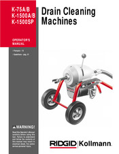 Ridgid Kollmann K-75B Manual De Uso