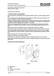 Jung AS 1280-1 Serie Instrucciones De Servicio