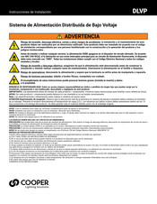 Cooper DLVP Instrucciones De Instalación