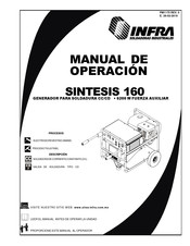 Infra SINTESIS 160 Manual De Operación