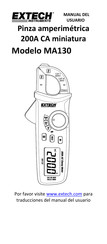 Extech Instruments MA130 Manual Del Usuario