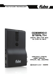 Fuba ODE8510 T2 STEALTH Manual Del Usuario