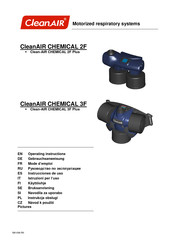 Malina Safety CleanAIR CHEMICAL 2F Instrucciones De Uso