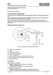 Jung 2095 LUX Instrucciones De Servicio