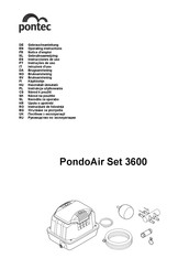 Pontec PondoAir Set 3600 Instrucciones De Uso