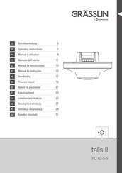 Grasslin talis II PC 40-5-1i Manual De Instrucciones