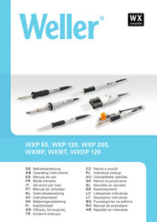 Weller WXP 120 Manual De Uso