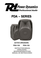 Pd PDA-15A Manual De Instrucciones