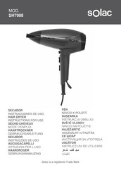 Solac SH7088 Instrucciones De Uso