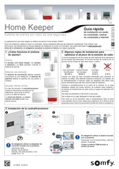 SOMFY Home Keeper Guía Rápida