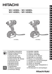 Hitachi WH 14DBDL Instrucciones De Manejo