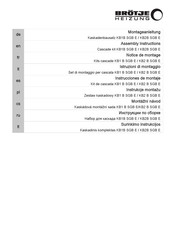 BRÖTJE KB1B SGB E Serie Instrucciones De Montaje