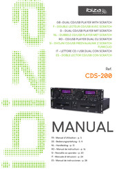 Ibiza sound CDS-200 Manual De Instrucciones