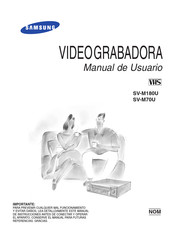 Samsung SV-M180U Manual De Usuario