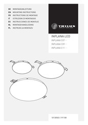 Trilux INPLANA C09 Serie Instrucciones De Montaje