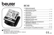 Beurer BC 60 Manual De Instrucciones