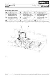 Miele MF01 10-20 Instrucciones De Montaje