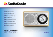 AudioSonic RD-1541 Manual De Instrucciones