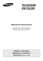 Samsung CW21A113V5 Manual De Instrucciones