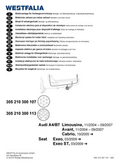 Westfalia 305 210 300 107 Instrucciones De Montaje