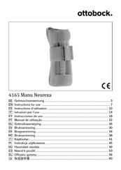 Ottobock 4165 Manu Neurexa Instrucciones De Uso