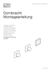 Dornbracht 42 760 979 Instrucciones De Montaje