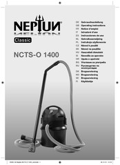 NEPTUN classic NCTS-O 1400 Instrucciones De Uso