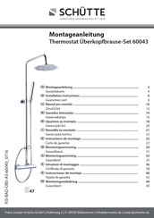 SCHÜTTE 60043 Instrucciones De Montaje