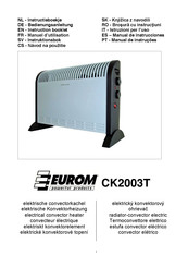 EUROM CK2003T Manual De Instrucciones