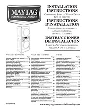 Maytag Commercial W10045641B Instrucciones De Instalación