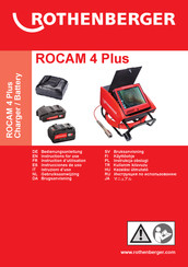 Rothenberger ROCAM 4 Plus Serie Instrucciones De Uso