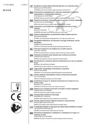 ST SV 213 E Manual De Instrucciones