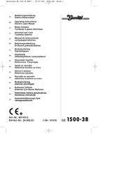 Gardol GE 1500-38 Manual De Instrucciones