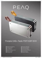 Peaq PDR150BT-B Manual De Instrucciones