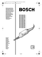 Bosch HF 0 602 209 Serie Instrucciones De Servicio