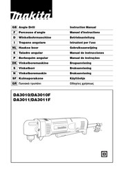 Makita DA3010F Manual De Instrucciones