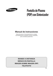 Samsung PS-42PNSB Manual De Instrucciones