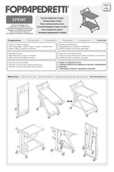 Foppapedretti sprint Instrucciones De Montaje
