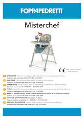 Foppapedretti Misterchef Manual De Instrucciones