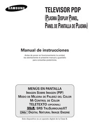 Samsung PS-42S4S Manual De Instrucciones