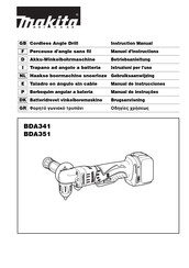 Makita BDA351 Manual De Instrucciones