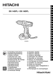 Hitachi DS 18DFL Instrucciones De Manejo