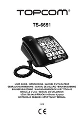 Topcom TS-6651 Manual De Usuario